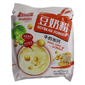 皇麦氏臣牛奶加钙豆奶粉