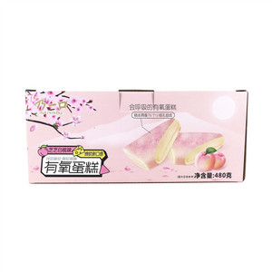 乃一口芝芝白桃味有氧蛋糕