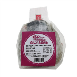 馋晓喵肉松火腿饭团