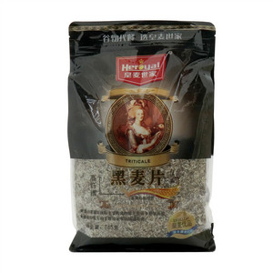 高纤维黑麦片