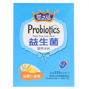 婴之冠益生菌营养米粉