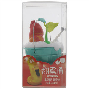 九福童星爆笑虫子甜蜜桶手办糖玩