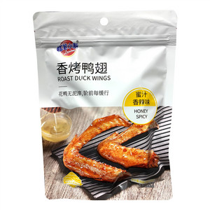 蜡笔小新蜜汁香辣味香烤鸭翅