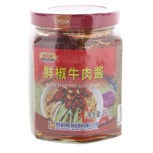 得利斯鲜椒牛肉酱