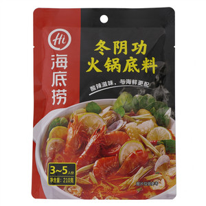 泰式风味冬阴功火锅汤料