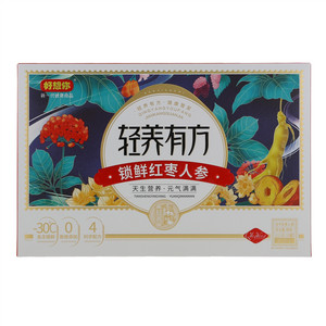 好想你轻养有方锁鲜红枣人参