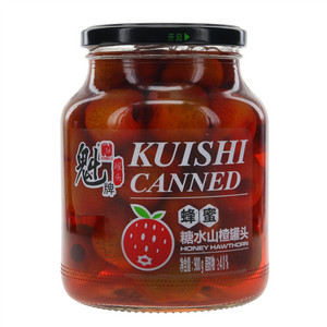 魁牌蜂蜜糖水山楂罐头