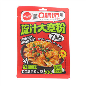 田小花红油味流汁大宽粉