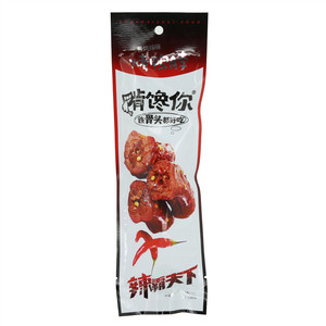 啃馋你酱烤辣味烤鸭脖