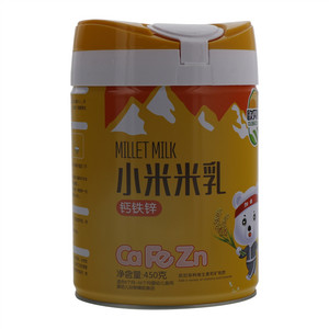 欧贝聪钙铁锌小米米乳