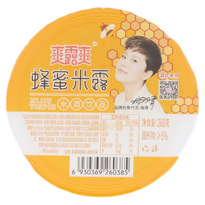爽露爽蜂蜜米露米酒饮品