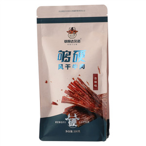 草原达尔沁香辣味够硬风干牛肉