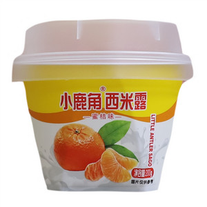 小鹿角蜜桔味酸奶西米露