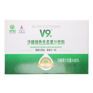 宇航人V9沙棘绿色生态果汁饮料