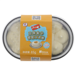 五丰冷食上口爱豆腐盒子素食冰淇淋