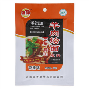 香胖香辣味羊肉烩面底料80克