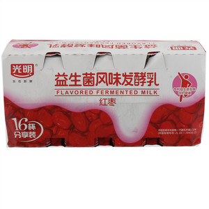 光明100g塑杯红枣风味发酵乳100克*16