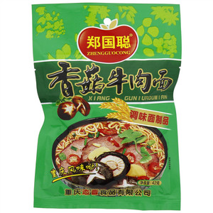 郑国聪香菇牛肉面调味面制品