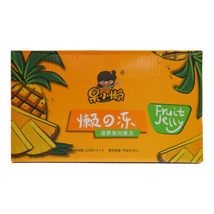 天同时代果小懒懒之冻菠萝果肉果冻