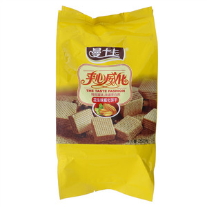 曼士卡花生味威化饼干