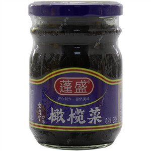 蓬盛素肉丁口味橄榄菜