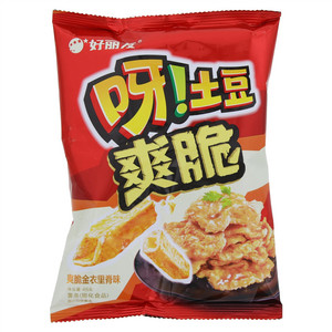 好丽友呀！土豆爽脆金衣里脊味薯条