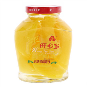 旺多多木糖醇黄桃罐头