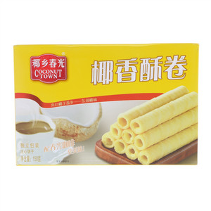 椰乡春光椰香酥卷 150克