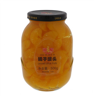 润之家柑橘罐头