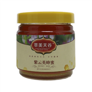 萃美天谷紫云英蜂蜜