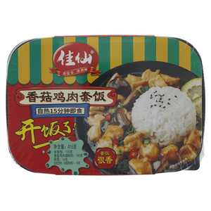 佳仙香菇鸡肉套饭