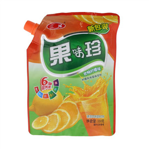 三泺柠檬味果味珍饮料