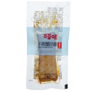 百草味手撕蟹味棒香辣味