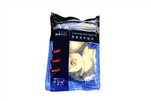 真鳕鱼带皮段500g