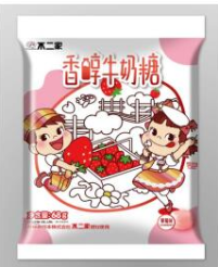不二家草莓味香醇牛奶糖