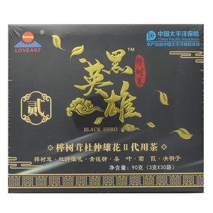 爱东牌黑英雄桦树茸杜仲雄花II代用茶