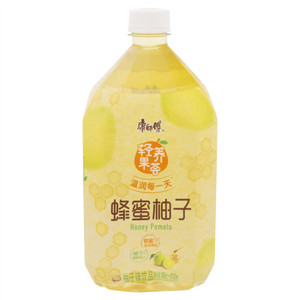 康师傅轻养果荟蜂蜜柚子柚子味饮品