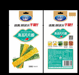 贤哥海苔片片脆（调味面制品）