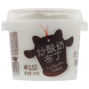 巧妈妈110g炒酸奶布丁