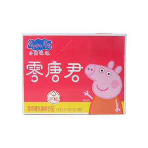 好+1小猪佩奇草莓味零蔗糖乳酸菌饮品