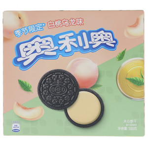 奥利奥白桃乌龙味夹心饼干