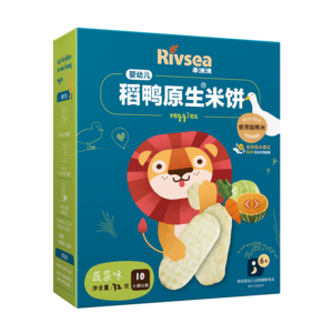禾泱泱稻鸭原生蔬菜味米饼