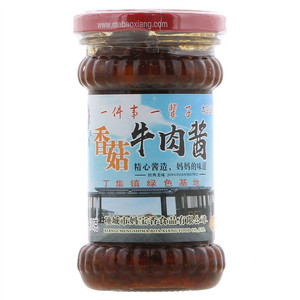 妈宝香麻麻辣香菇牛肉酱