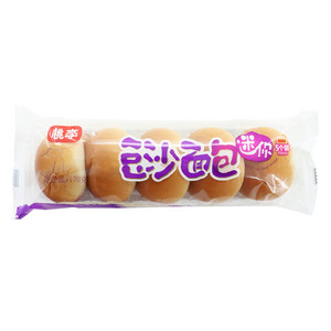 桃李迷你豆沙面包（红豆馅）