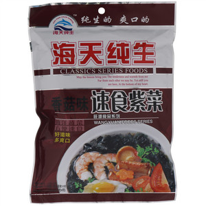 海天纯生香菇味速食紫菜