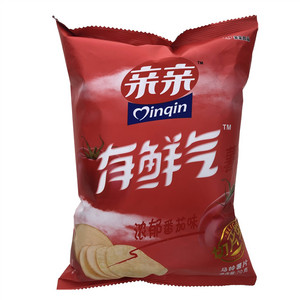 亲亲有鲜气浓郁番茄味马铃薯片