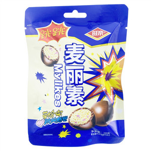 旺帝跳跳糖麦丽素巧克力(代可可脂巧克力制品)