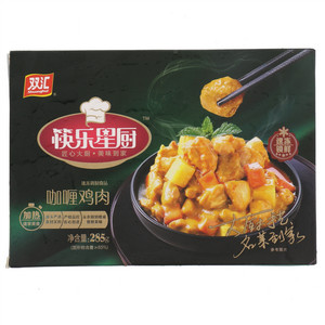 双汇筷乐星厨咖喱鸡肉（速冻调制食品）