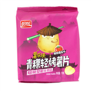 盼盼青稞轻烤薯片