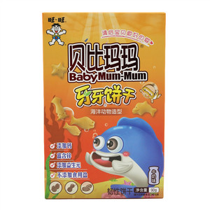 贝比玛玛牛奶味牙牙饼干